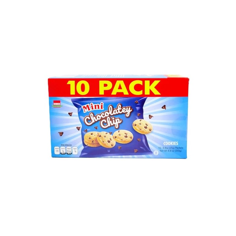 Generic 2 Boxes of 10 Mini Chocolatey Chip Cookies