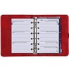 Kalpa Pocket Ring Agenda Red with Free 2025 2026 Organiser