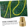 SUPVOX Garden Hose Coupler 4pcs Hose Adaptor 1/2 to 3/4