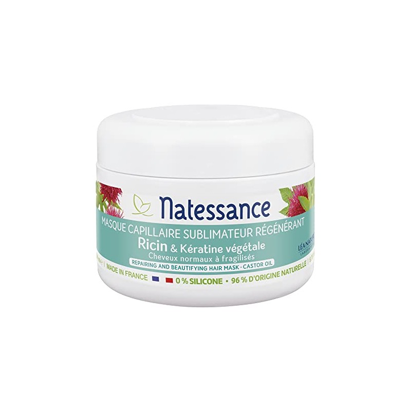 Natessance Hair Mask Castor Oil 200ml