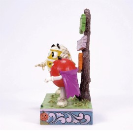 Jim Shore M&Ms RED & YELLOW MUMMY AND VAMPIRE-SPOOKY ADVENTURES 6016686 NEW