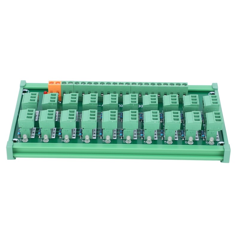 Terminal Block 3Wire 20Channel Capture Card DIN Rail Switch Control