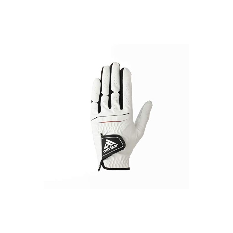 advisor ADGL2018 Golf Glove Left Hand White Size M (23