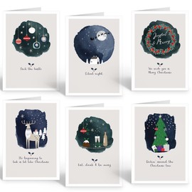 Ruby Ashley Charity Christmas Cards - Pack of 30 Xmas Cards. Quality Christmas Cards Multipack Made in the UK. Recyclable Boxed Christmas Cards & Envelopes