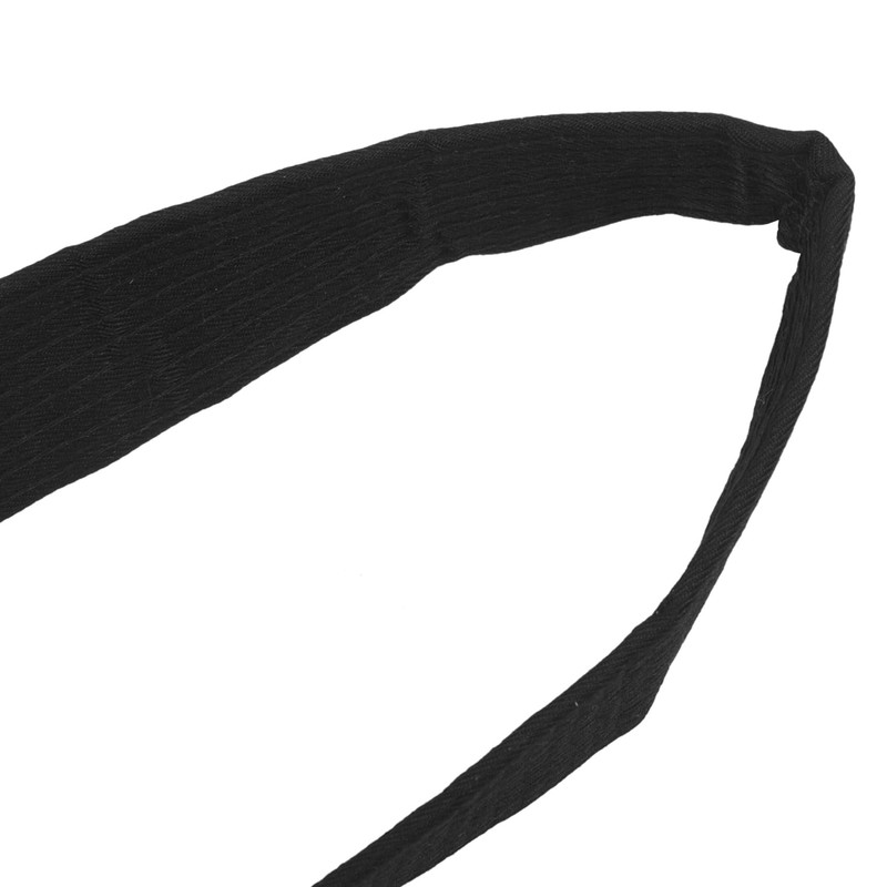 2X Martial Arts Karate Taekwondo Chain Soft Belt Black