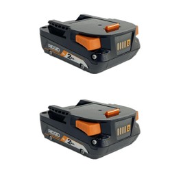 Ridgid R840086 Compact battery 2.0 AH Package 2 pack