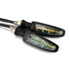 APEBAZY Motorcycle Two-Tone Indicator Happy Turn Signal Light Motorcycle Beach