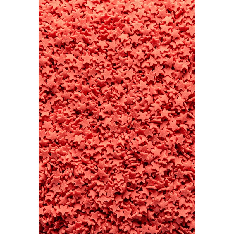 SPRINKLY - Matt Stars - Red - 25g