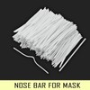 Flexible Plastic Nose Bridge Strips - Sewing Clips 91mm Bendable