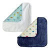 Smilish Matching Mini Towel Handkerchief, Car Pattern (5.9 x 5.9