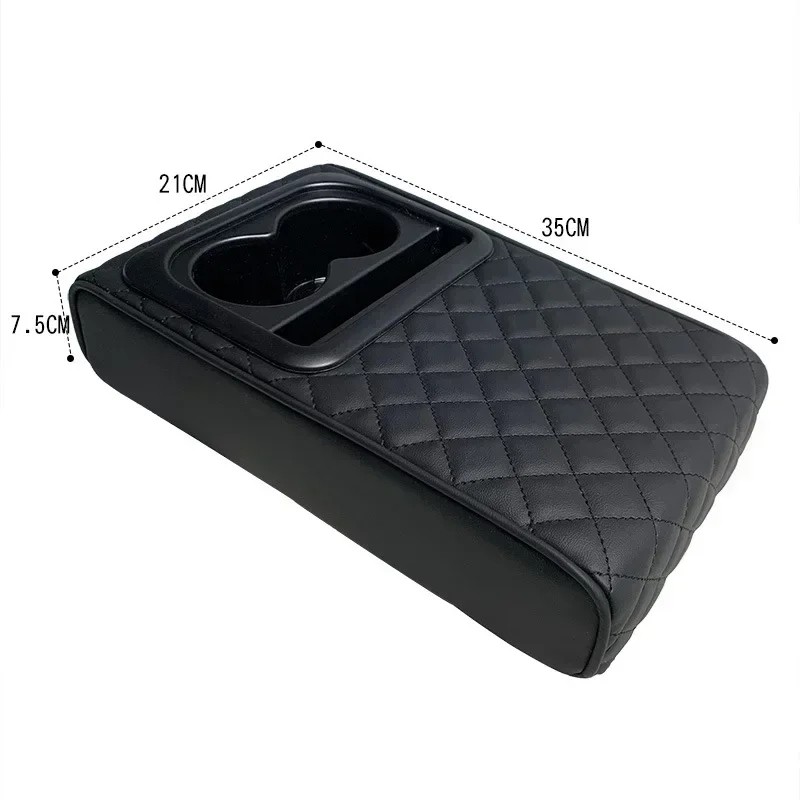 Car Center Console Armrest Cushion for Long Drives – Raised