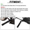 Motorcycle Foot Pegs, PSLER Male Footpegs for Dyna Sportster XL883