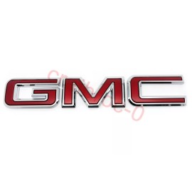 GMC 2019 - 2025 Sierra 1500 Rear RED GMC Emblems MULTI PRO Tailgate OEM 2500 3500 HD