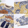Women's Long Sleeve Crew Neck Sweatshirt Knit Pullover Casual Van