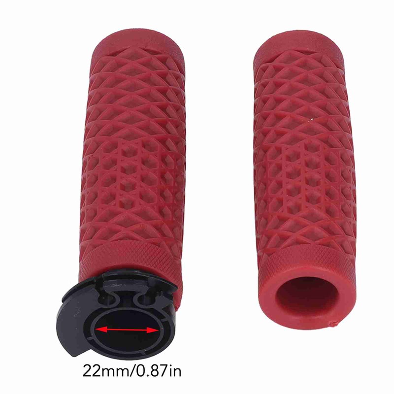Motorcycle 22mm Handlebar Throttle Grips Silicone for GY6 50cc 80cc