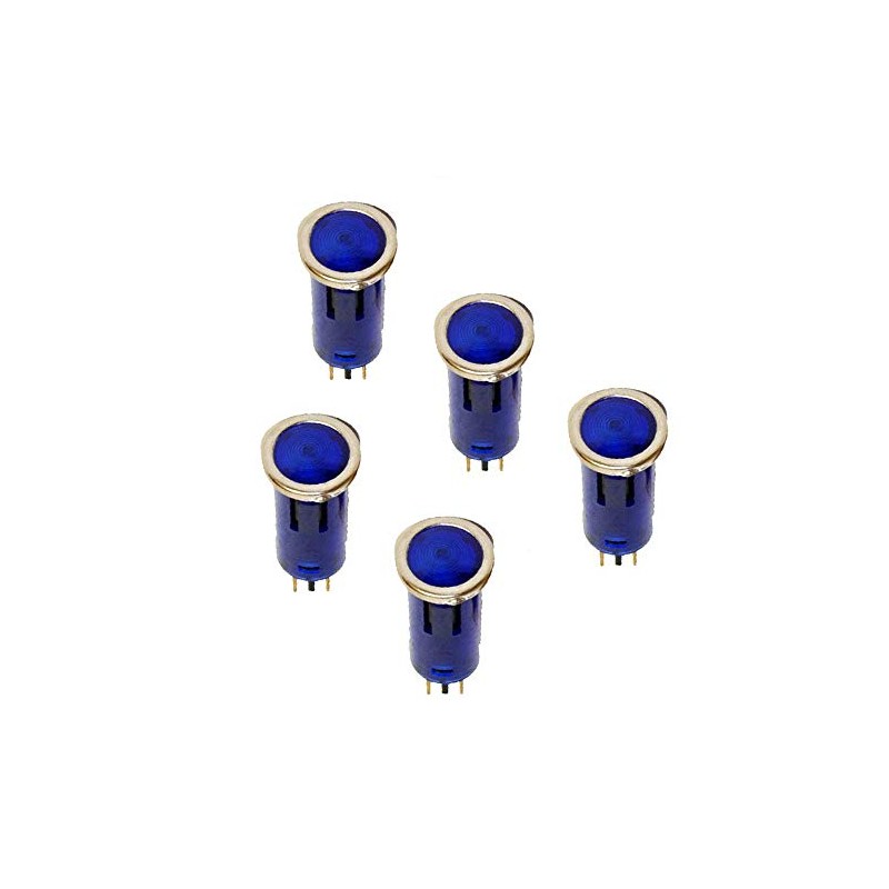 Vogueing Tool DC 24V Bule Warning Signal Light Dashboard Indicator