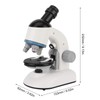 Fydun Microscope 40X-1200X Microscopio Infantil con Cabezal de 360 Rotación