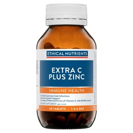 Ethical Nutrients Extra C Plus Zinc Immune Health Tab X 60