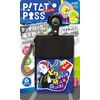 Sonic GS-3140-B Card Case Pitat Pass Spiral Key Chain Blue