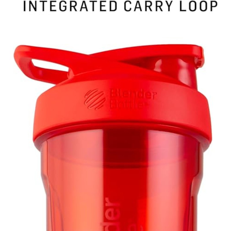 BlenderBottle Sport Shaker Bottle with Wire Whisk, 24-Ounce, Purple –