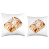Cheese Danish Throw Pillow