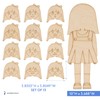 Emotion Faces Cutouts Girl, Pack of 3 Sets of 13