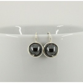 Ohrringe BELISSIMA 925 Silber (Hämatit)