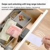 Smart RFID Drawer Lock,Invisible Smart Electronic Cabinet Locks Kit Set,Intelligent