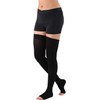 Unisex Thigh High Compression Stockings - Compression Hose for Circulation