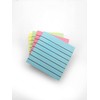 Sticky Notes Ruled Pastel Colours Removable Sticky Notes 76x76mm 12