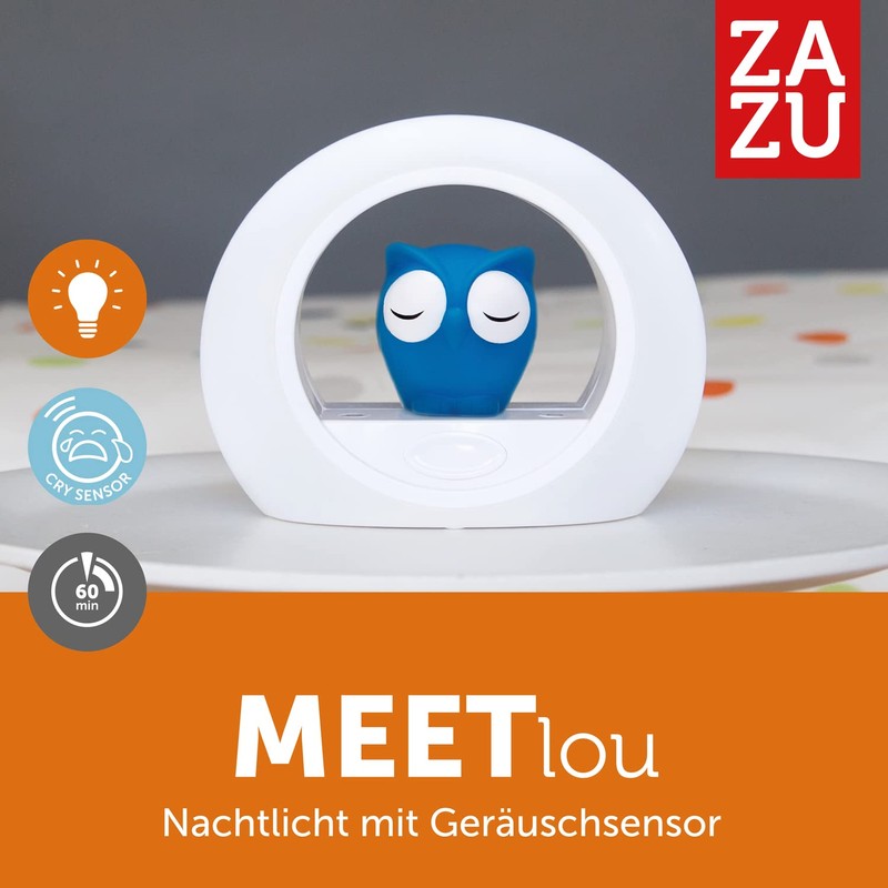 Lou Night Light Blue