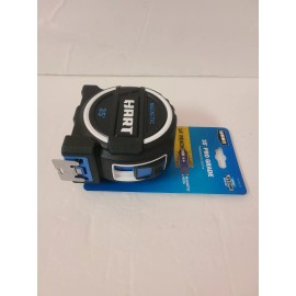 HART 35-Foot Pro Grade Tape Measure, Fraction Markings