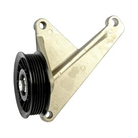 KarParts360 For Chevy K2500/K3500 1996 97 98 99 2000 Air Conditioning Bypass Pulley | Plastic Pulley; Aluminum Bracket | Serpentine | 90MM Outside Diameter | Replacement For 12555023, 12555617