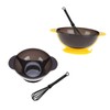 Healeved 2set Professional Hair Dyeing Bowl Set Kit Stirrer Hair