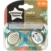 Tommee Tippee 2 Fashion Pacifiers 6-18 Months Boy - 2