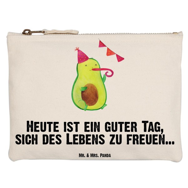 Mr. & Mrs. Panda S Make-Up Bag Avocado Party, White,