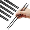 Stainless Steel Chopsticks Reusable Multicolor Lightweight 304 Metal Chopsticks Dishwasher