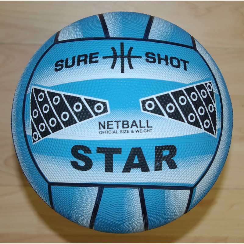 Sure Shot Star Netball - Size 4 - 340N905B,Blue