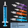 Gufastore 40pcs 10ml Syringes with Caps for Industry Lab Pet