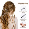 MORGLES 120Pcs Bobby Pins Black, 2Inches Bobby Hair Pins Bulk