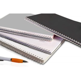 Peach PW064-01 6mm Wire Binding Combs - Silver