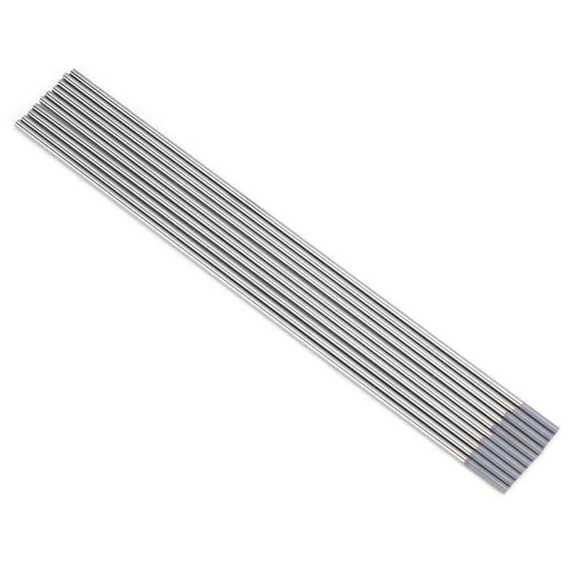 10pcs WC20 Cerium Tungsten Electrode Gray Tip for DC TIG