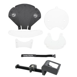 XCJSYP IT32 Mini Horseshoe Cover Macro Diffuser Portable Macro Photography Flash Soft Light Cover Kit with Magnetic Rail for Laowa 100mm 180mm 90mm 85mm,Original 105/90/ 60/50/40/35/30mm Macro