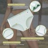 MEIDAYAI Womens Breathable Underwear，Keeps You Cool ，Tummy Control High Waisted
