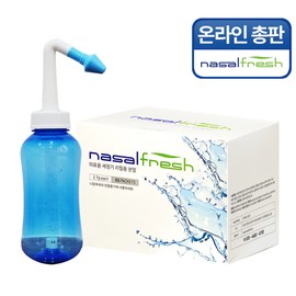 Nasal Fresh Set Nasal Freshener 300ml + 60 packets of powder (2 month supply) Nasal Freshener Cleanser for Seasons / 나잘후레쉬 세트 코 세척기 300ml+분말 60포(2개월분) 세정기 세정제 환절기