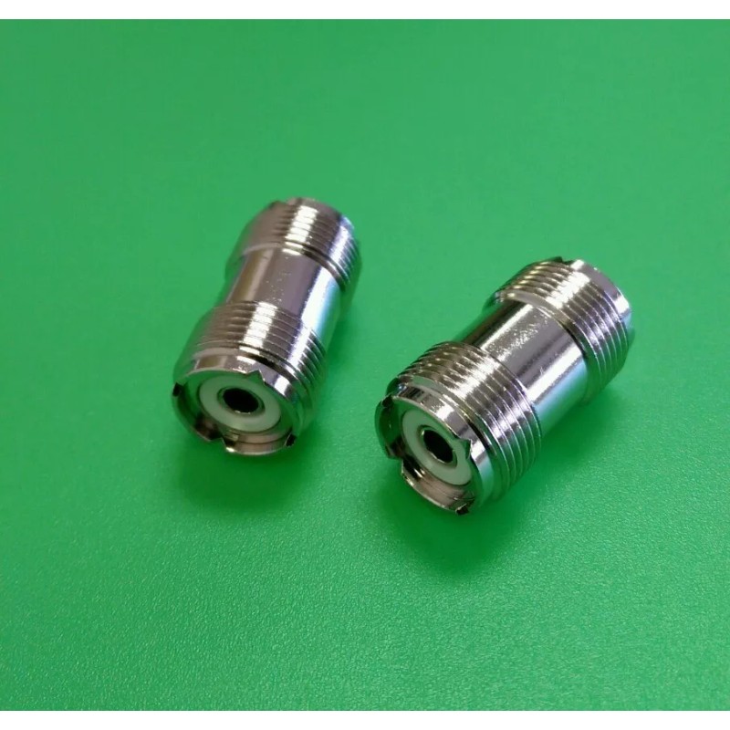 DLS (1 PC) UHF Double Female Connector - USA Seller