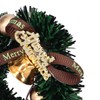 10Pcs Christmas Wreaths Miniature Scene Models Dollhouse Accessories for Above
