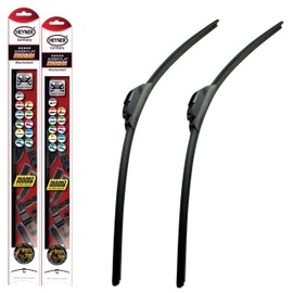 Fits Chrysler Voyager Models 2000 To 2007 Heyner Germany Super Flat Wiper Blades Front Replacement Set 26"26" HSF2626H