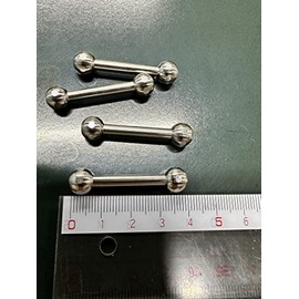 Set of 4, Dumbbell Shaped Chopsticks and Chopstick Rest, Interesting, Stainless Steel, Fork Spoon, Chopsticks Pillow, Muscle Training