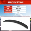 ECOTRIC Rear Trunk Spoiler Lid Wing Compatible with 2011-2023 Chrysler
